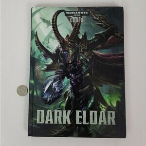 Warhammer 40K Codex Dark Eldar Games Workshop HardCover (2014)